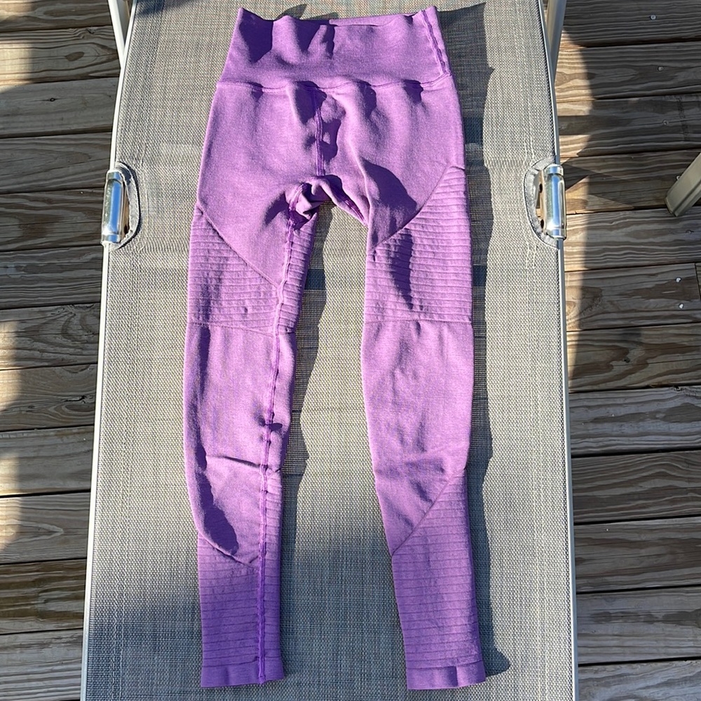 Alphalete Seamless Leggings Purple XS